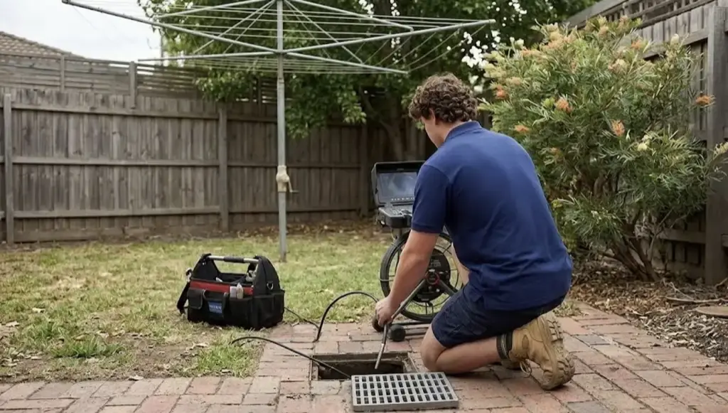 Drain repair work by Kovele Plumbing